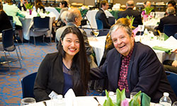 Photo of attendees at a Scholarship Dinner Photo of attendees at a Scholarship Dinner