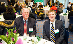 Photo of attendees at a Scholarship Dinner Photo of attendees at a Scholarship Dinner