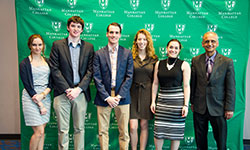 Photo of attendees at a Scholarship Dinner Photo of attendees at a Scholarship Dinner
