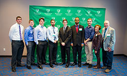 Photo of attendees at a Scholarship Dinner Photo of attendees at a Scholarship Dinner