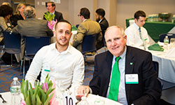 Photo of attendees at a Scholarship Dinner Photo of attendees at a Scholarship Dinner
