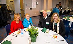 Photo of attendees of scholarship reception