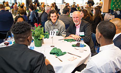 Photo of attendees of scholarship reception