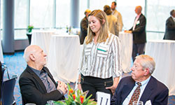 Photo of attendees of scholarship reception